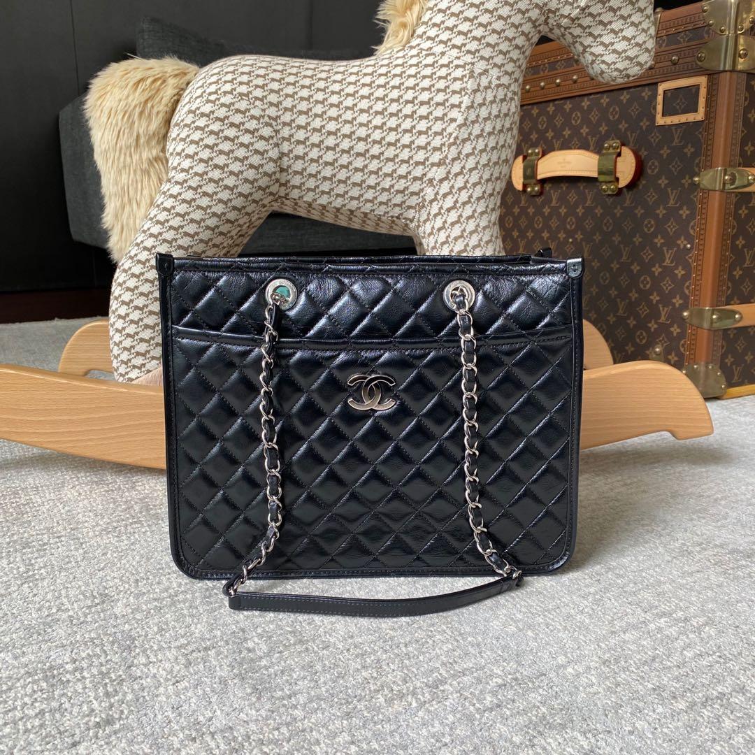 Chanel Working Vibe Shopping Tote, Luxury, Bags & Wallets on Carousell