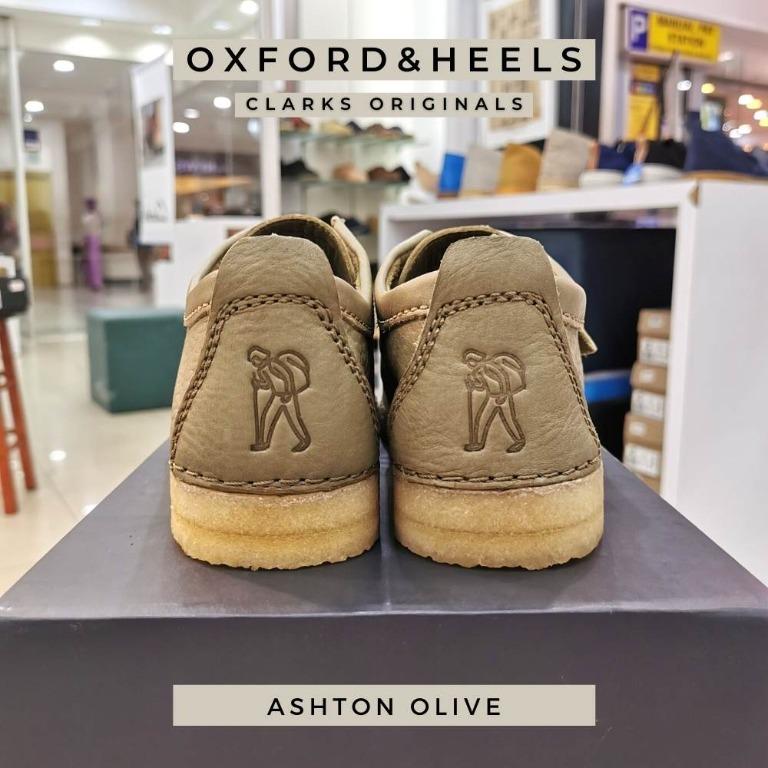 Clarks ashton olive hotsell