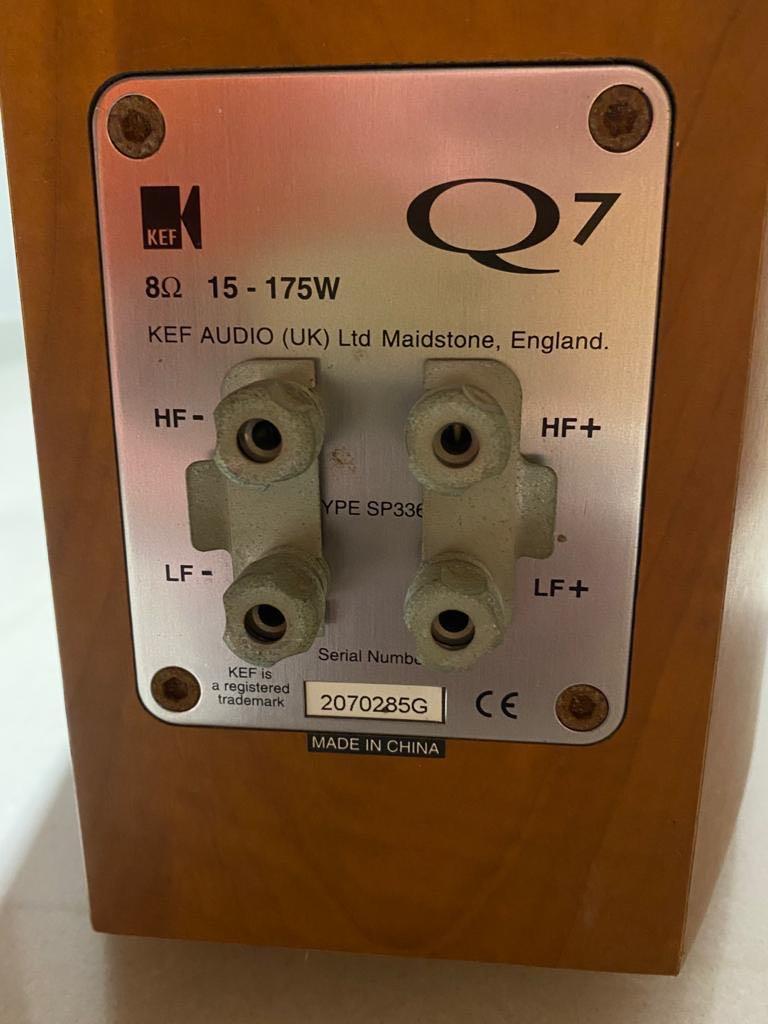 Classic KEF Q7 Speakers in excellent condition, Audio, Soundbars