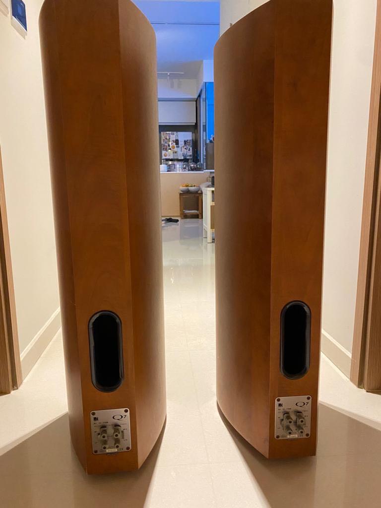 Classic KEF Q7 Speakers in excellent condition, Audio, Soundbars