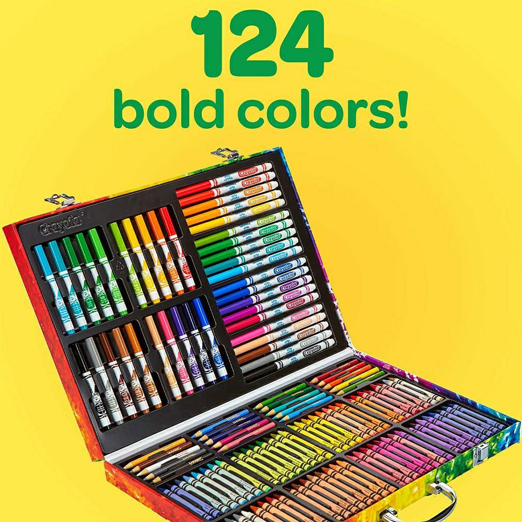 Crayola 140 Count Art Set, Rainbow Inspiration Art Case, Gifts For Kids And  Adults, Including Crayons, Washable Markers, Pencils - Paint By Number  Paint Refills - AliExpress