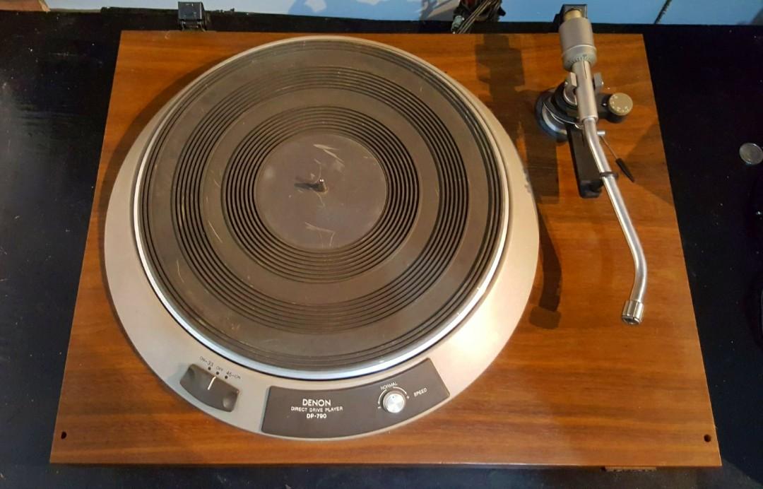 DENON DP-790W DIRECT DRIVE TURNTABLE (Category: Other Audio Equipment) located in Manila. Submitted by 2cute4u8888 (Listing ID 1045919995, Image 3). Description: Denon DP 790W Full manual operation Servo controlled Direct Drive 100 volts JAPAN Vintage (Circa 1970) Good working condition and sound quality with slightly damaged cover (pls refer to photos) Selling as is.. No headshell/cartridge included.. Location: Quezon City For Pickup or delivery