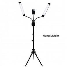 DOUBLE ARM LED FILL LIGHT KIT (Category: Lighting & Studio Equipment) located in Marikina City. Submitted by skowshop (Listing ID 1045852991, Image 1). Description: Easy to use portable LED fill light where you can mount your camera, phone, or Ipad light weight has variable color temperature makes it useful for a wide range of possibilities Adjustment range: Stepless adjustment, Fully flexible LED luminary with power dimming, and colour temperatu