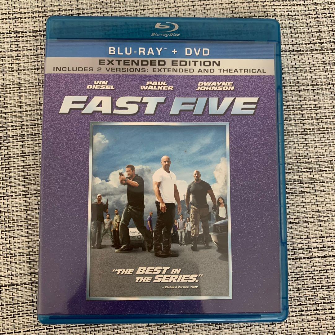 藍光 Dvd 狂野時速五全區英文字幕fast And Furious 5 興趣及遊戲 音樂樂器 配件 音樂與媒體 Cd 及dvd Carousell