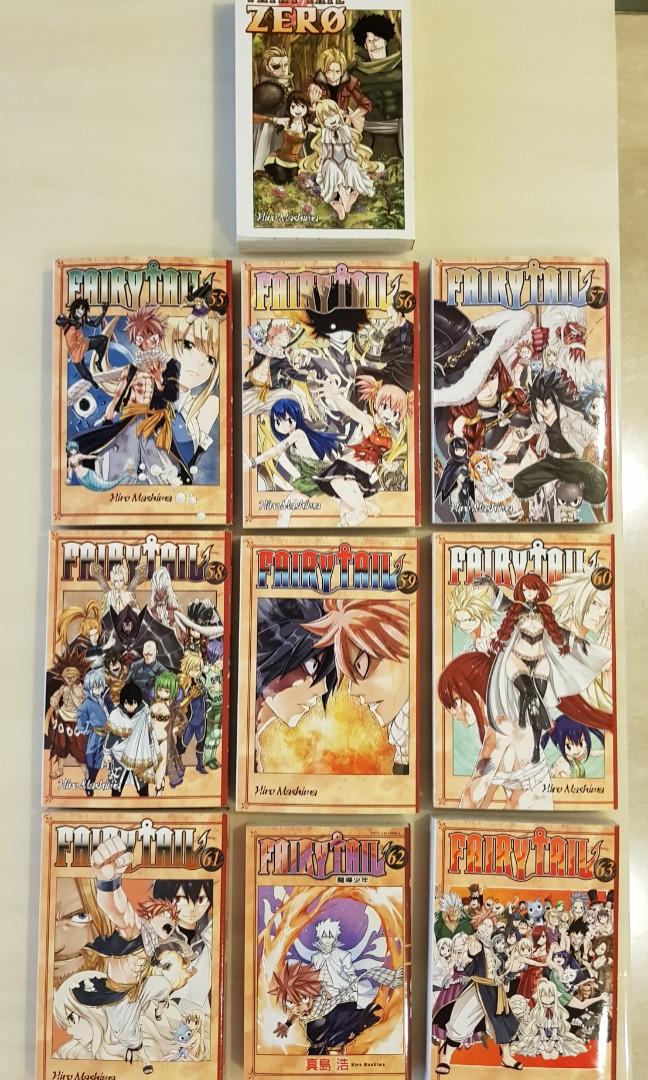 Fairytail Manga Comic Books Stationery Comics Manga On Carousell