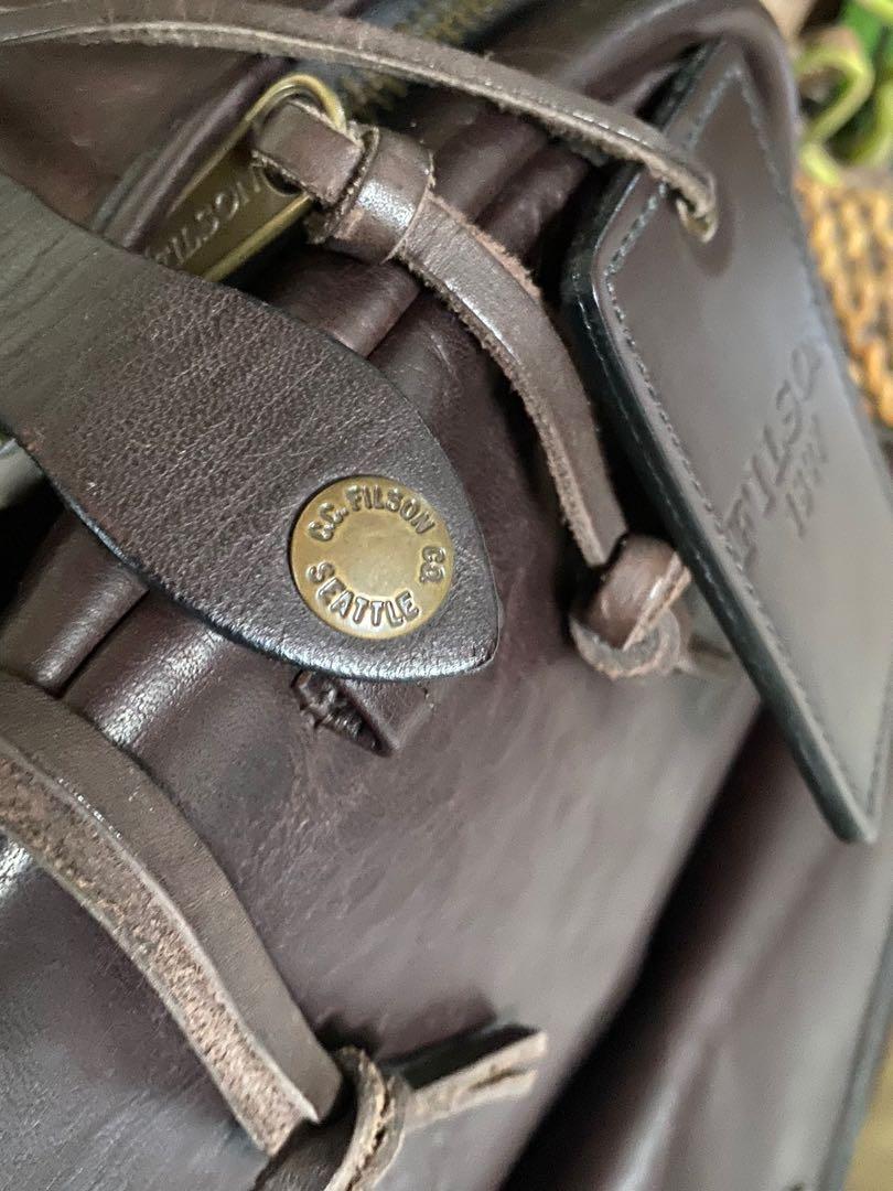 Filson Weatherproof Leather Journeyman Backpack Men s Fashion