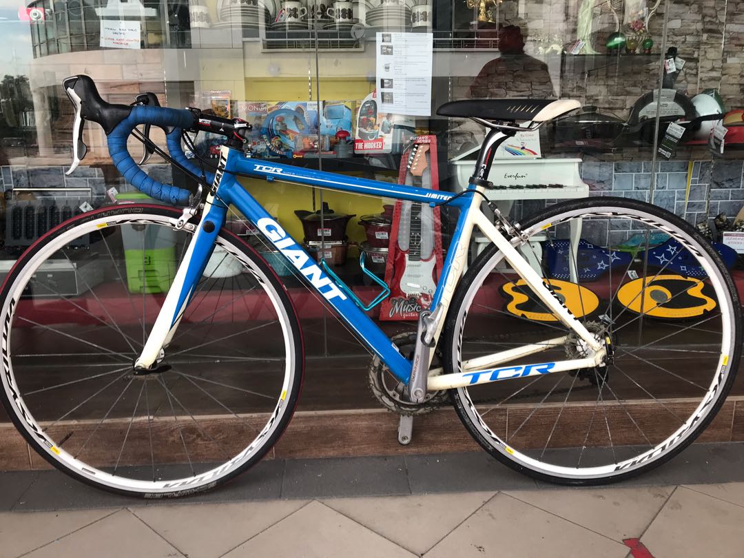 定番最安値引き取り限定　大阪市　競輪用　GIANT Giant TCR ALUXX SL6000 SERIES SRAM OMNIUM スラム オムニウム 48T GXP grand prix i8731 ロードバイク