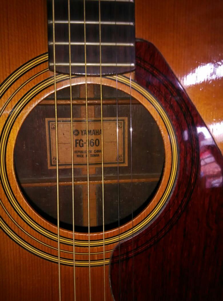 Gitar Yamaha FG 160 green label Taiwan original