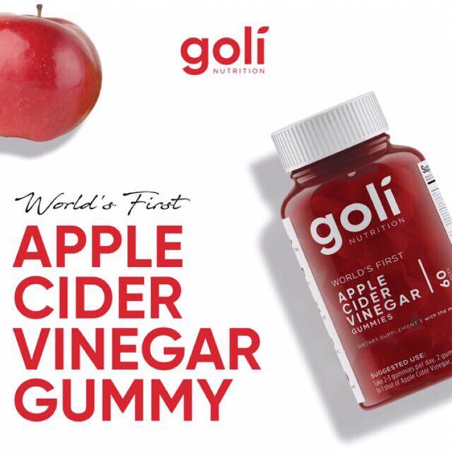 GOLI Apple Cider Vinegar Gummy, Health & Nutrition, Health Supplements