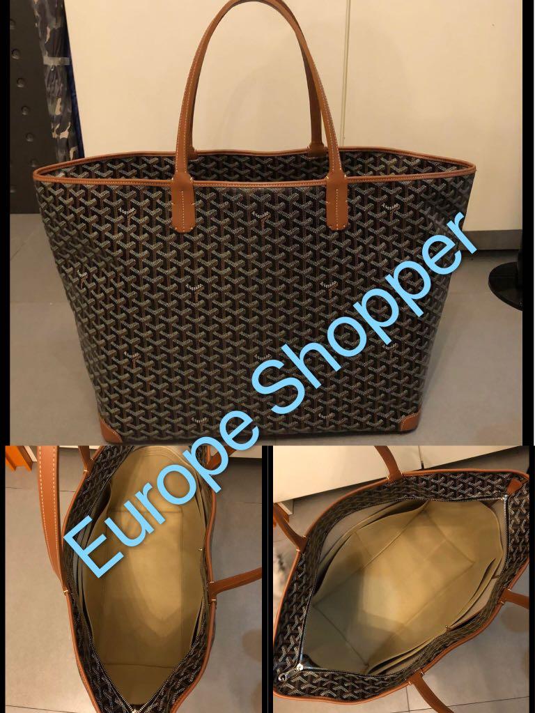 Maison Goyard Saint Louis PM Bag (Black and Brown), Luxury, Bags & Wallets  on Carousell