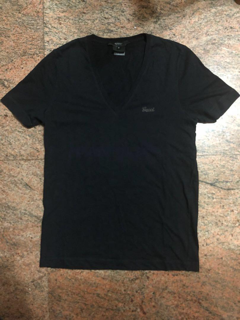 gucci v neck shirt
