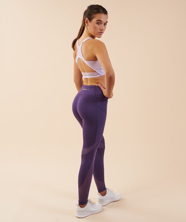 Gymshark Sleek Sculpture Leggings - Rich Purple - XS, Women's Fashion,  Activewear on Carousell