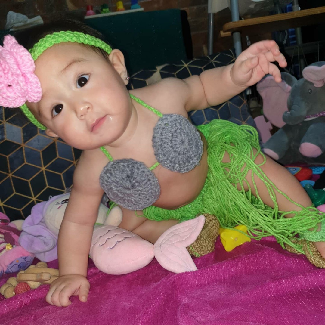 baby hawaiian costume