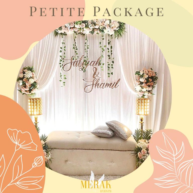 Home Dais Mini Dais Engagement Set Up Malay Wedding Packages Lifestyle Services Event Party Services On Carousell