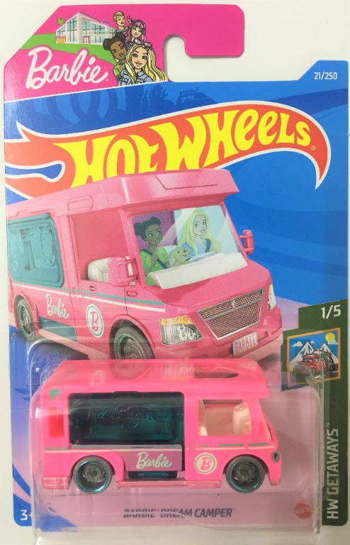 Hot wheels 2021 21/250 Barbie Dream camper