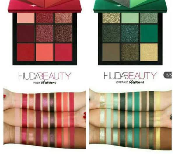 Huda Beauty Obsessions Ruby Emerald Shadow Palette Eyeshadow Health Beauty Makeup On Carousell Pallet ruby obsessions topaz obsessions #makeupbloger #makeuplover #lookoftheday #makeuplooks #eyeshadow #eyebrows #mascara #eyeliner #lashes #hudabeauty. huda beauty obsessions ruby emerald shadow palette eyeshadow