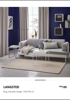 Rug Ikea Home Furniture Home Decor On Carousell