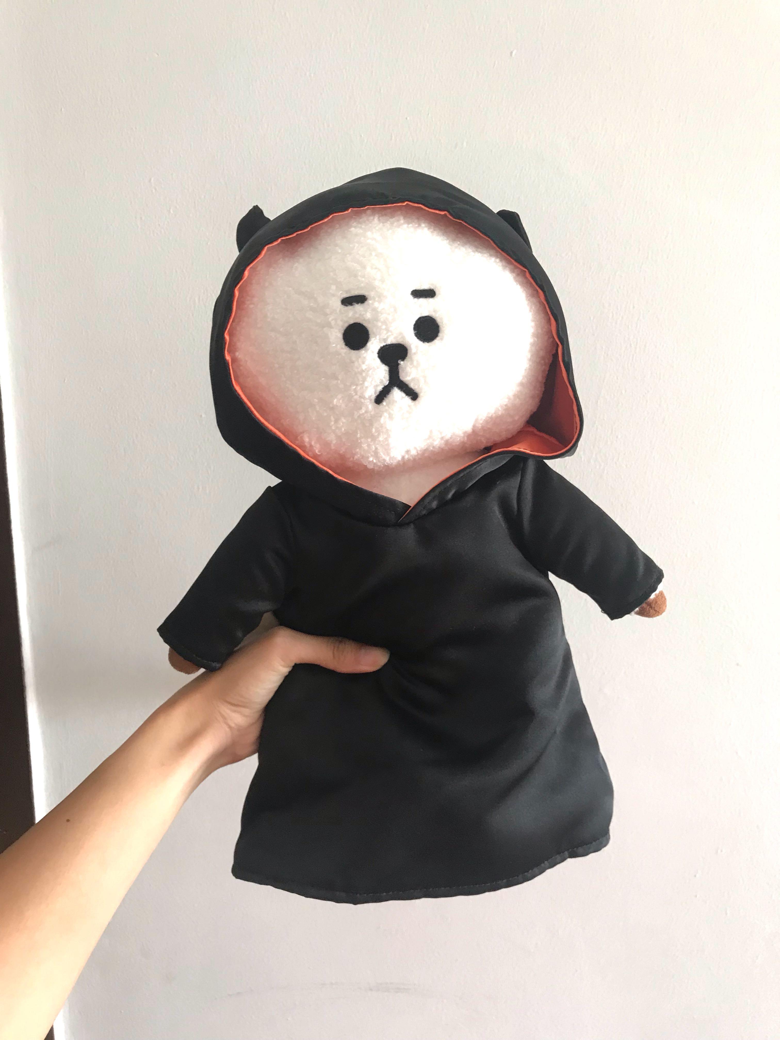 INSTOCK BT21 RJ Halloween Standing Plush Doll Hobbies Toys