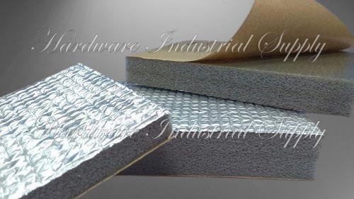 Insulation Polyolefin Foam Foil with Adhesive Insulation Roofing HVAC Wall Floor