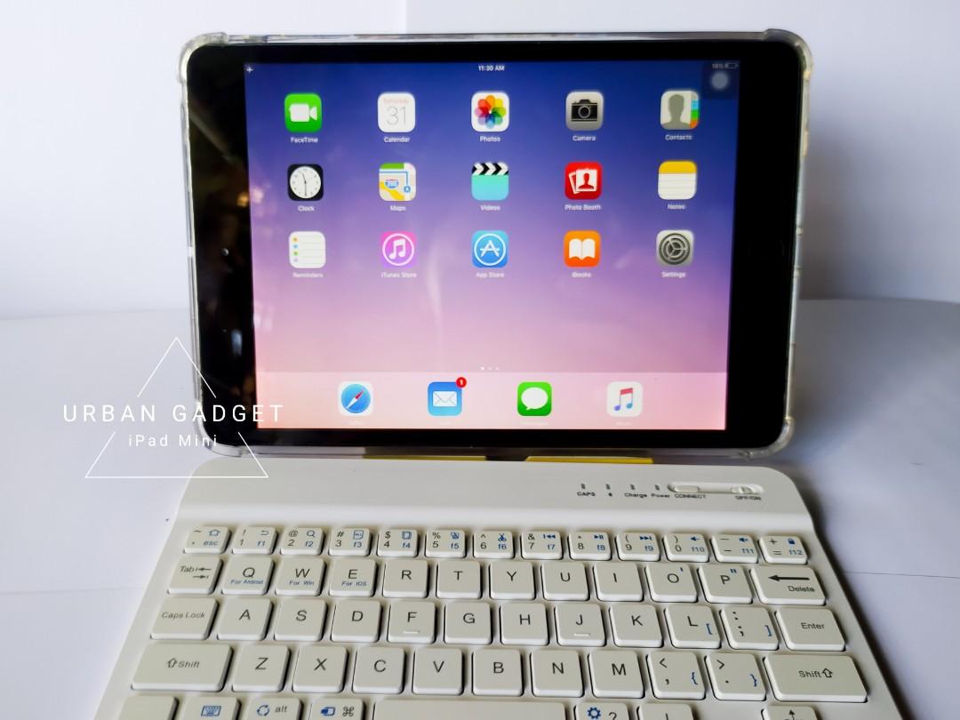 iPad mini 1 with Sim Tablet (Category: iPad) located in Malabon City. Submitted by mimi_shops (Listing ID 1045806270, Image 2). Description: iPad Mini 1 WiFi 2999 only 💜💜💜 𝚒𝙿𝚊𝚍 𝙼𝚒𝚗𝚒 1 𝚠𝚒𝚝𝚑 𝚂𝚒𝚖 ✨ Still looking for Quality Gadget for your #onlineclass ? Why not get an Apple iPad Mini 1 😎 🤍No "Hang"😎 🤍 Quality Camera because Hey! It's Apple 🍎 🤍 Internal Memory of 16gb and cloud Storage 😎 🤍 Powered by iOs 👌 🤍Worryless Inte
