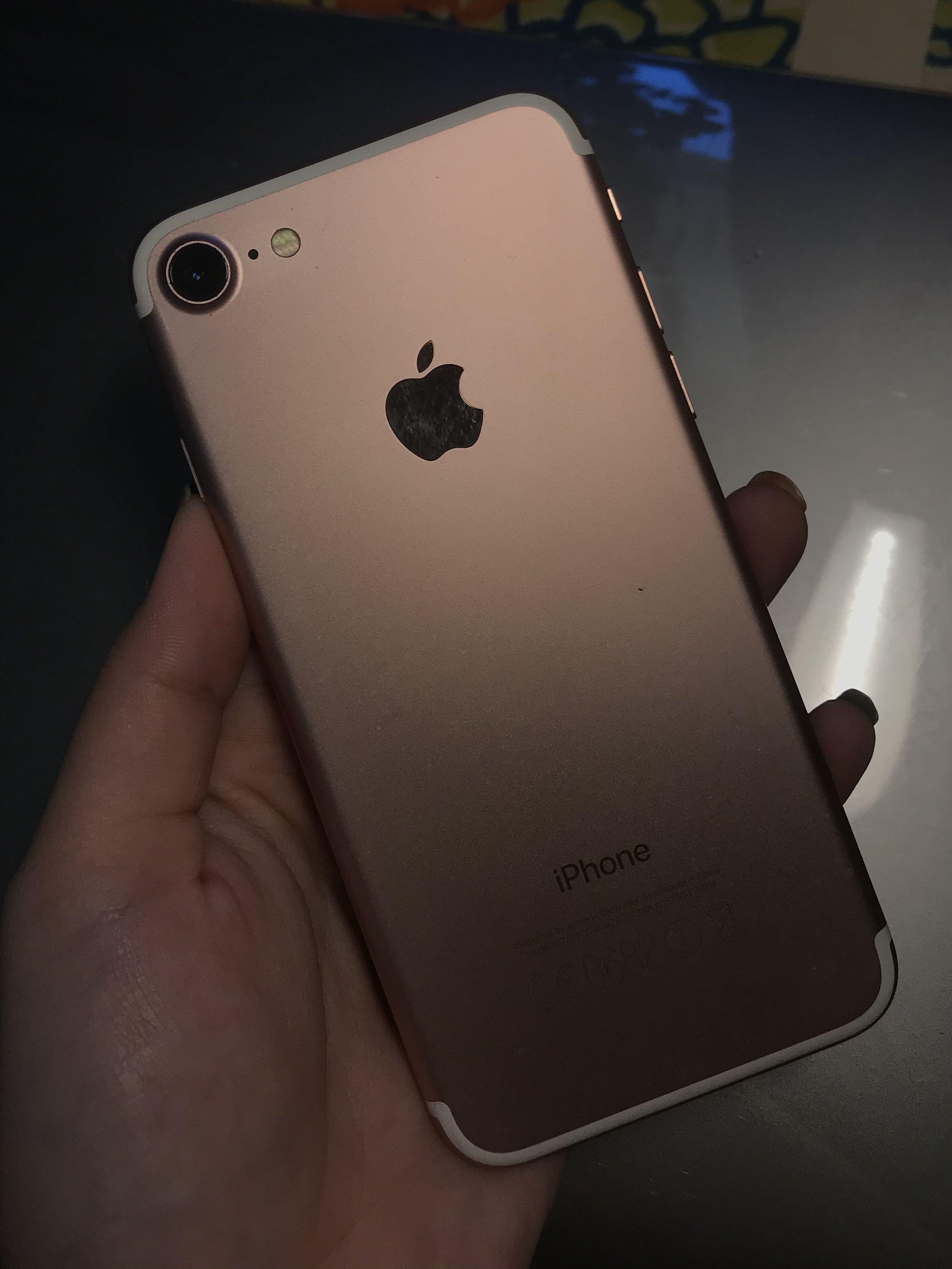 Iphone 7 32gb Rosegold Secondhand Last Price Mobile Phones Gadgets Mobile Phones Iphone Iphone 7 Series On Carousell
