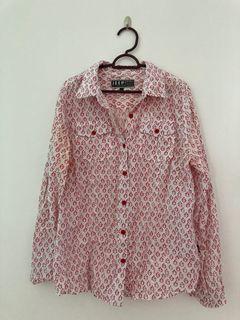 Jeep White Blouse