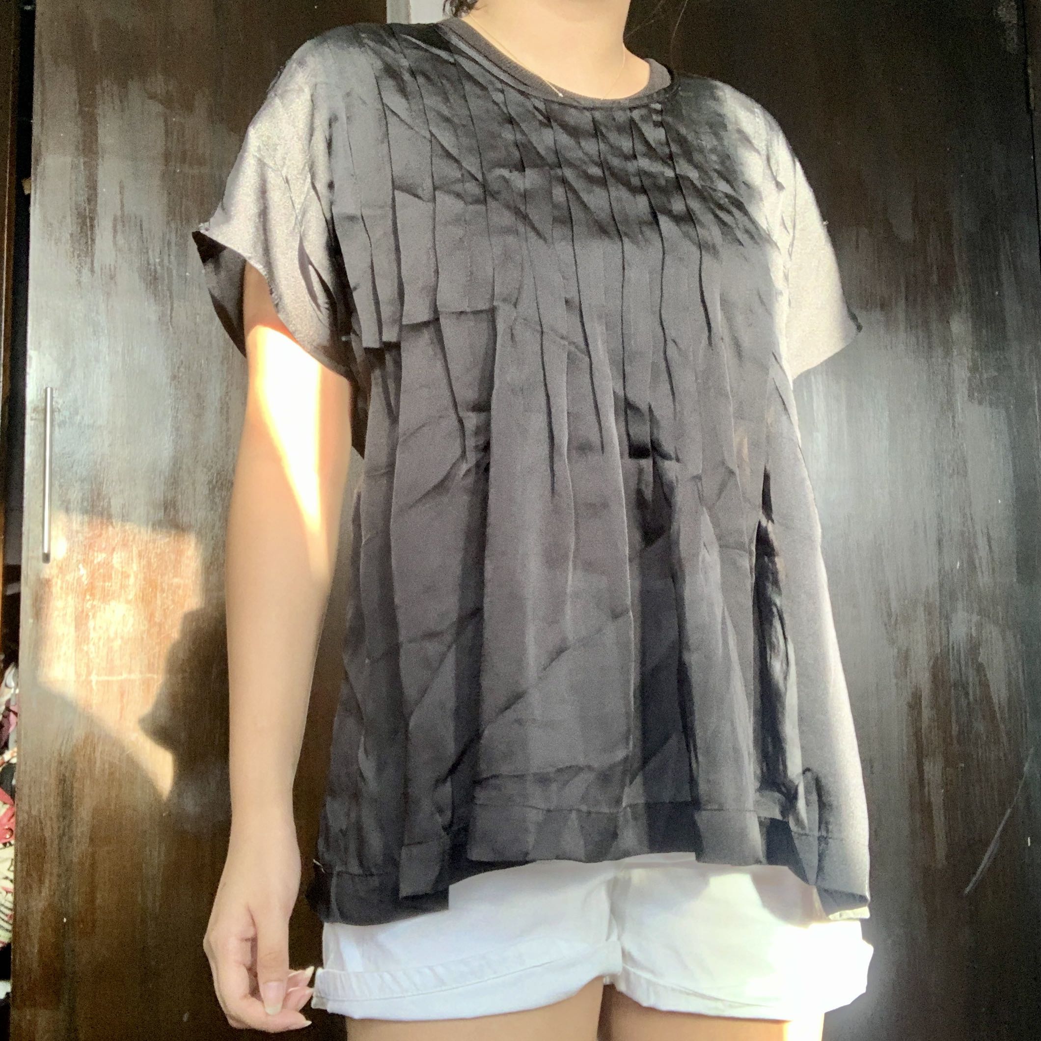 kenneth cole silk blouse
