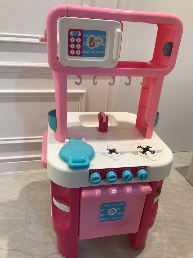 ELC Kitchen set pink color, Babies & Kids, Baby Nursery & Kids