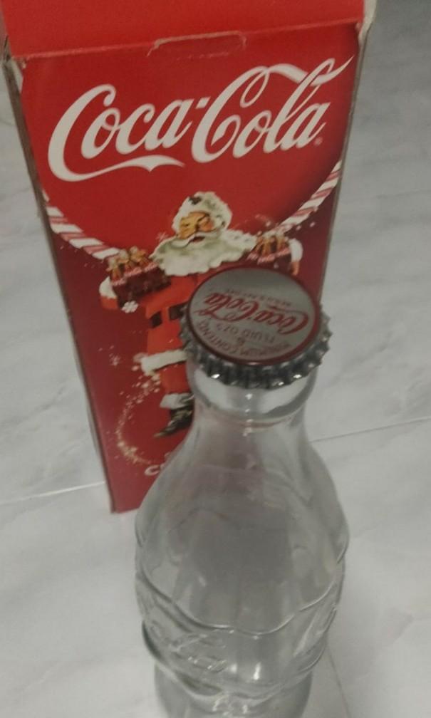 LAST PIECE! Limited Edition CocaCola Clear Contour Jumbo Classic Glass