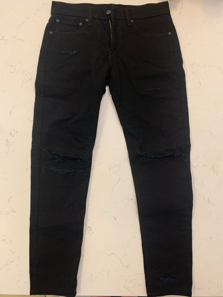 511 distressed jeans