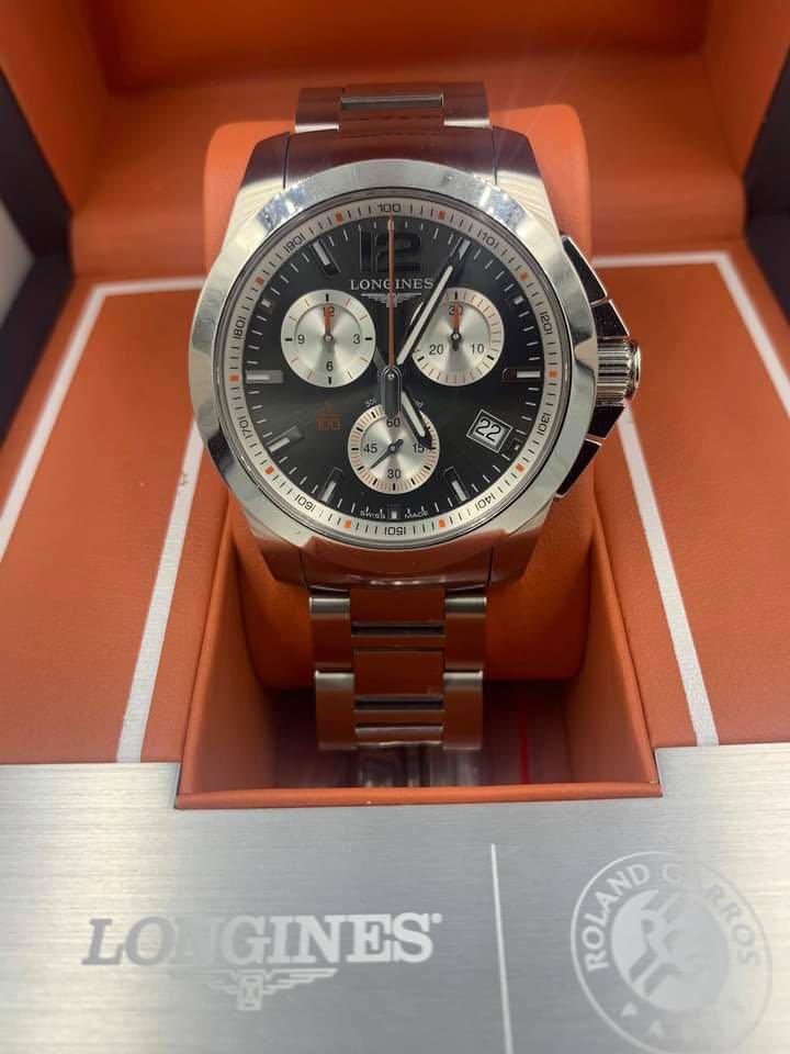 Longines Roland Garros Chronograph Luxury Watches On Carousell @longines #conquest roland garros is the quintessential expression of the brand's sporting elegance. carousell