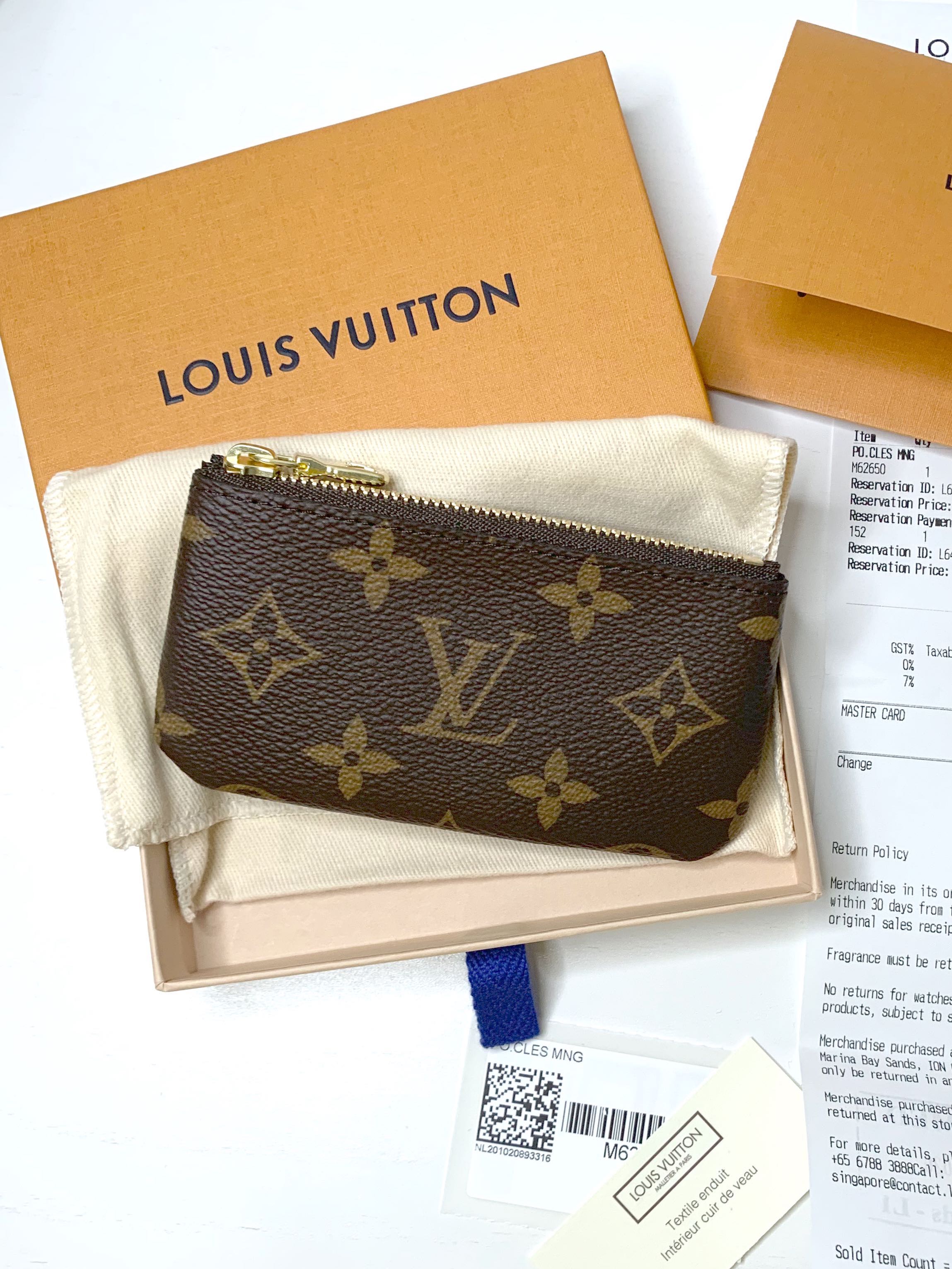 Louis Vuitton Monogram Key Pouches products for sale