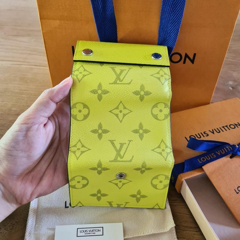louis vuitton neon wallet
