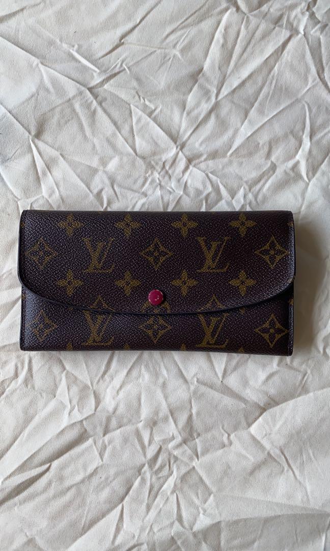 LV PF Emilie Mng Fuchsia, Luxury, Bags & Wallets on Carousell