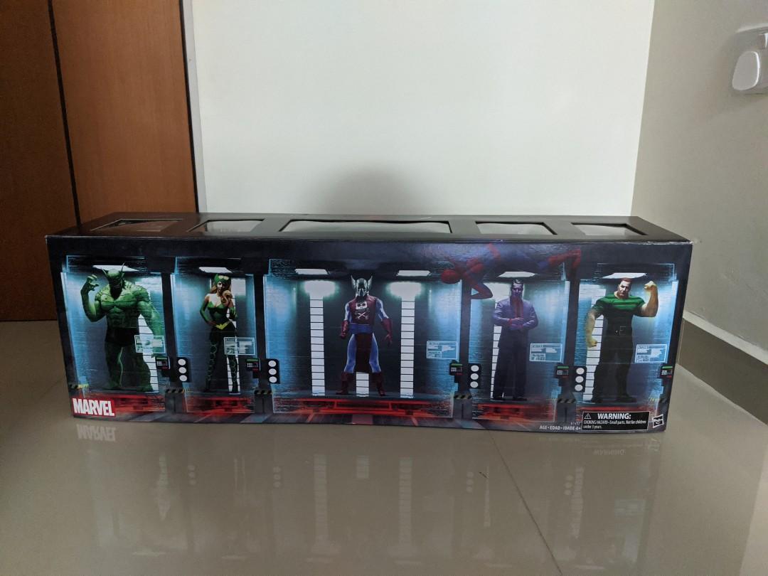 Marvel Legends Spider-man Raft Boxset Box, Hobbies & Toys, Toys & Games ...