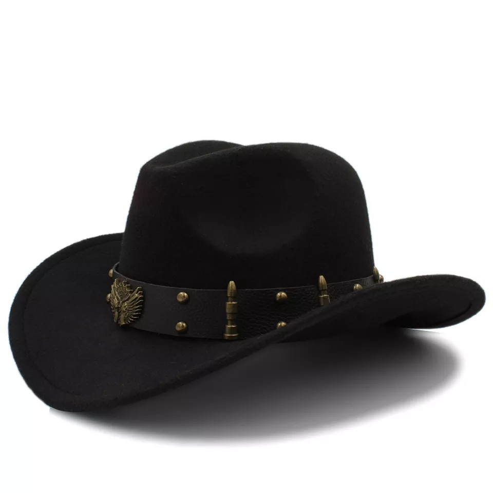 black cowboy costume