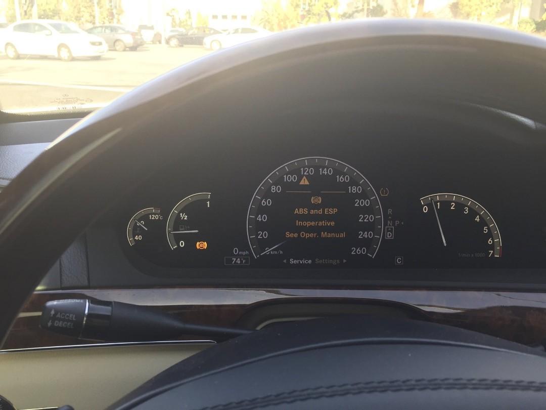 Mercedes ABS fault, Car Accessories, Car & Services on Carousell