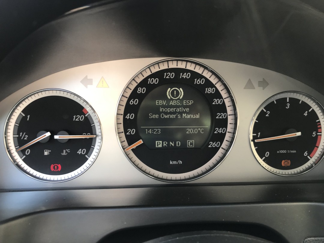 Mercedes ABS fault, Car Accessories, Car & Services on Carousell