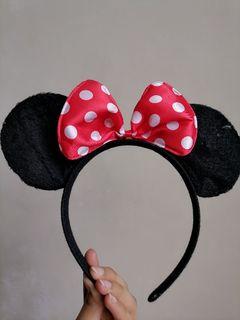 Minnie Mouse Suede Headband