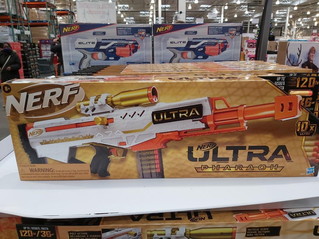 Nerf Ultra Pharaoh Blaster -- Gold Accents, Hobbies & Toys, Toys & Games on  Carousell