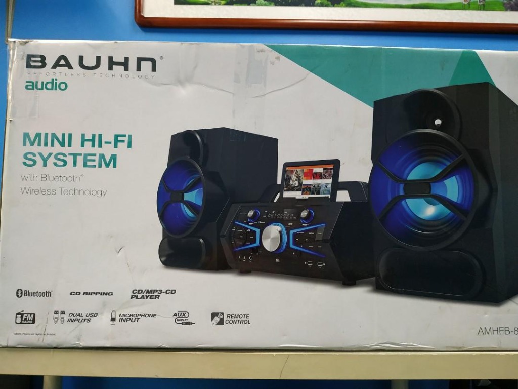 Bauhn mini hifi system with deals bluetooth price
