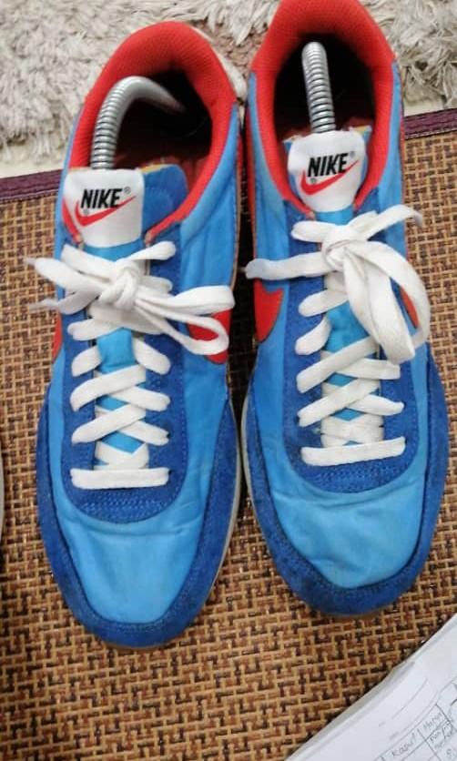 Nike tailwind 79 pacific blue orange Men s Fashion Footwear