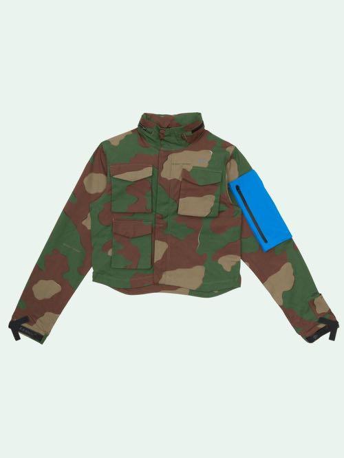 nike off white camo jacket