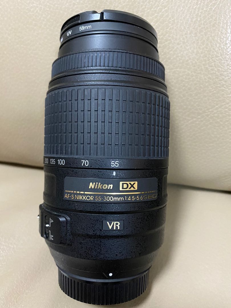 Nikon AF-S NIKKOR 55-300mm f/4.5-5.6G ED VR 鏡頭, 攝影器材, 鏡頭及