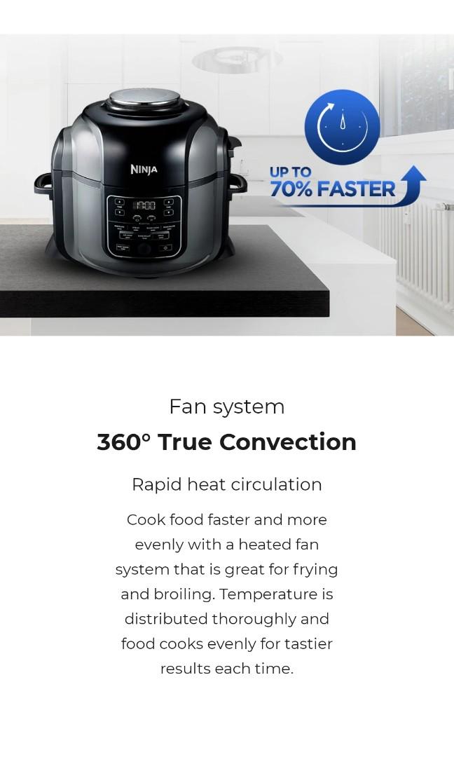 25% OFF!!! Ninja Foodi OP300 All in One Cooking Appliance, TV & Home  Appliances, Kitchen Appliances, Cookers on Carousell