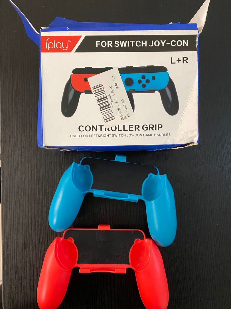what is the joy con grip used for