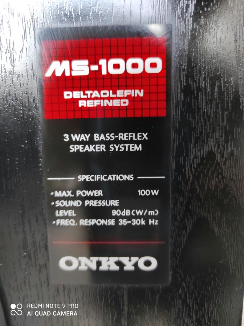 Onkyo MS 1000 3 Way Speaker Audio Soundbars Speakers Amplifiers On onkyo-ms-1000-3-way-speaker-audio-soundbars-speakers-amplifiers-on