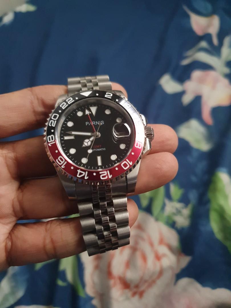 Parnis GMT, Men's Fashion, Watches Accessories, Watches on Carousell