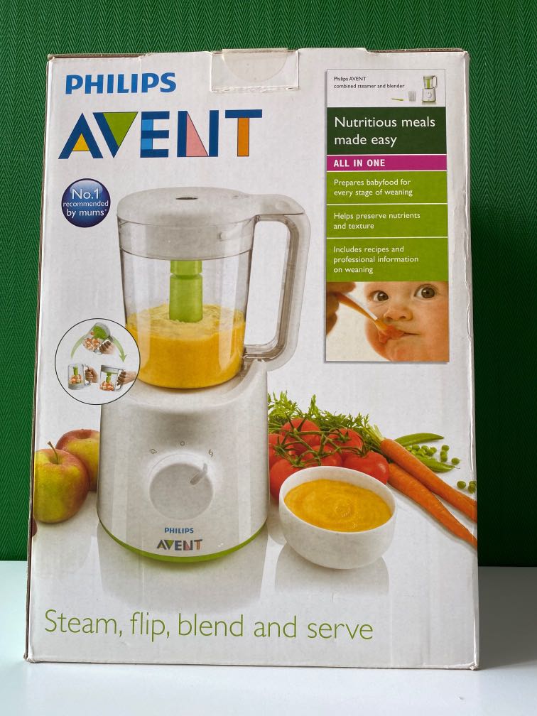 avent food steamer and blender
