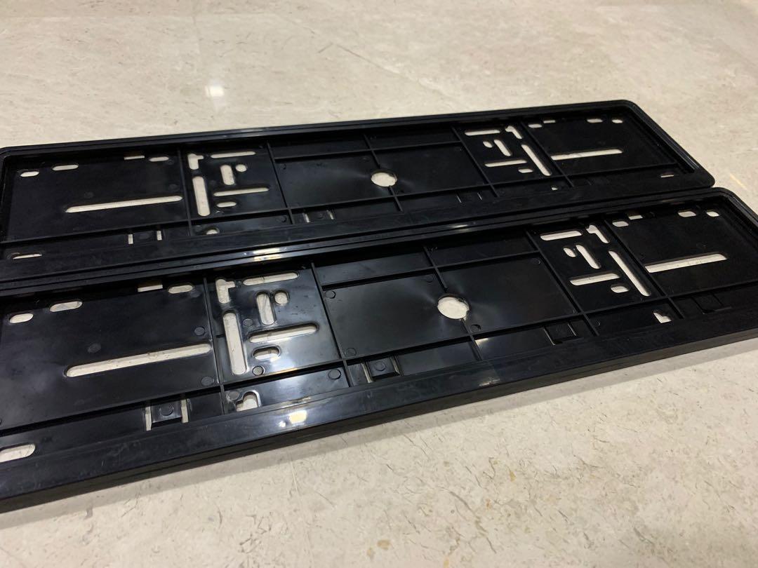 Plain Car Plate’s holder/frame, Car Accessories, Car Plates on Carousell